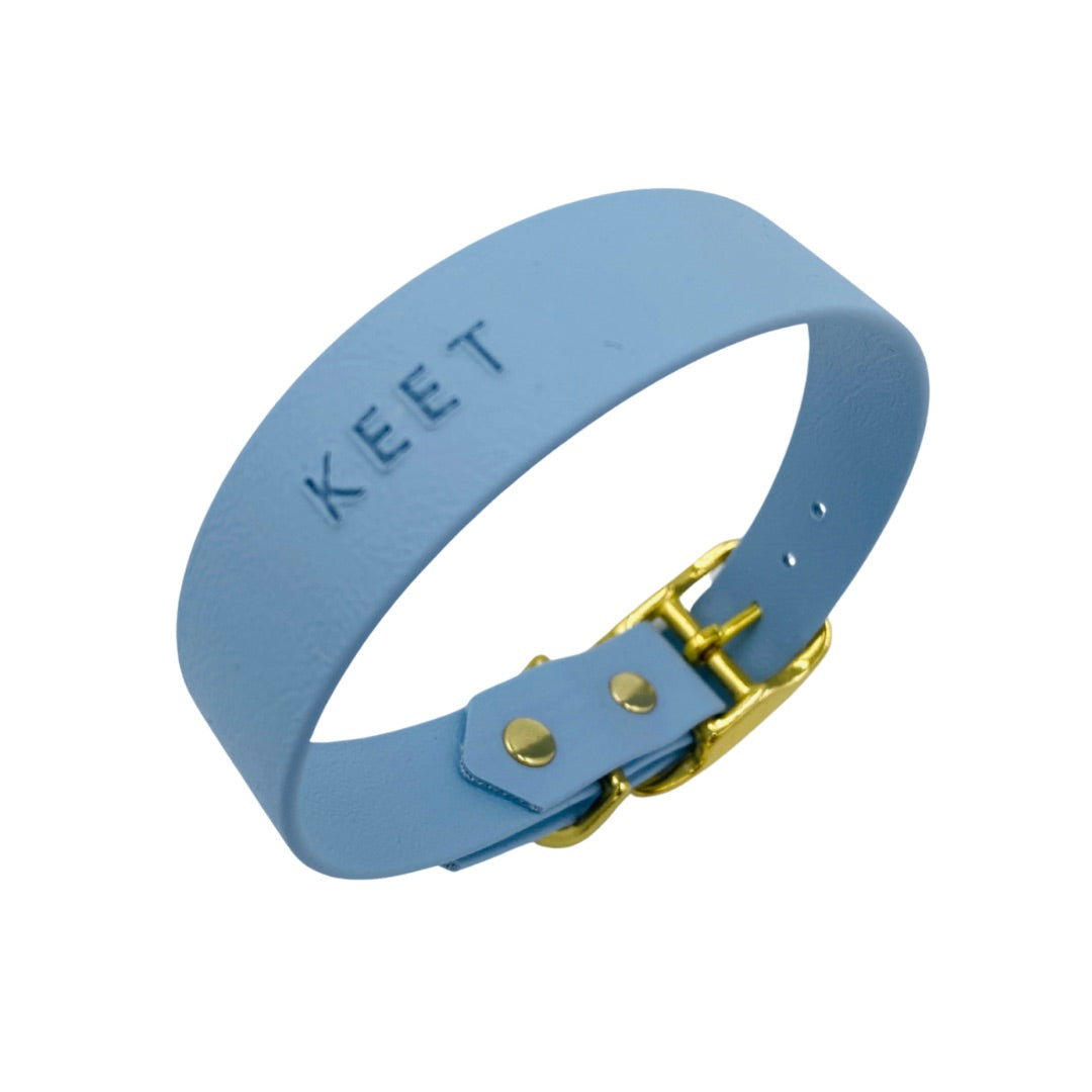 Biothane halsband met naam