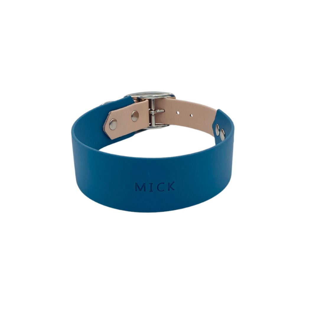 Hundehalsband mit Namen BioThane | Tusci