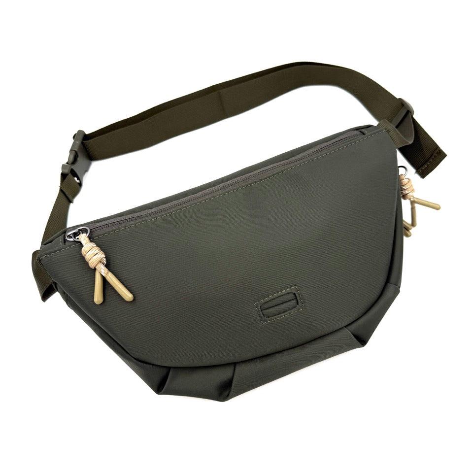 Hunde-Hüfttasche | Wasserabweisend | Abnehmbare Snacktasche | Olivgrün