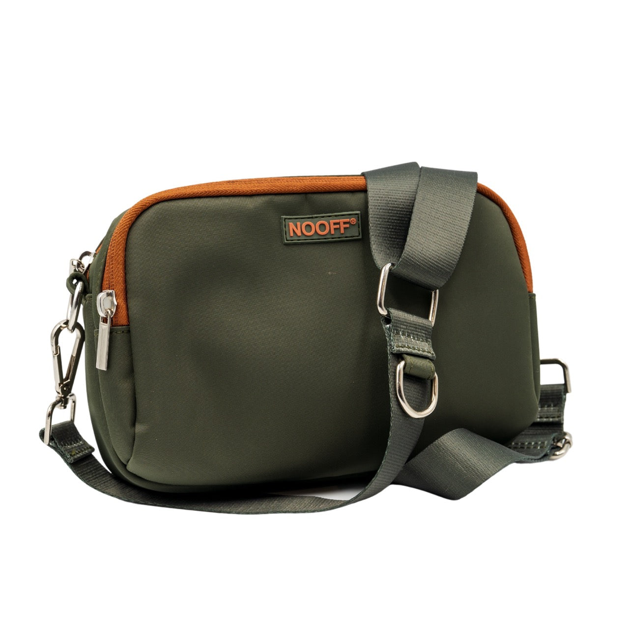 Beloningstasje hond groen en cognac waterproof