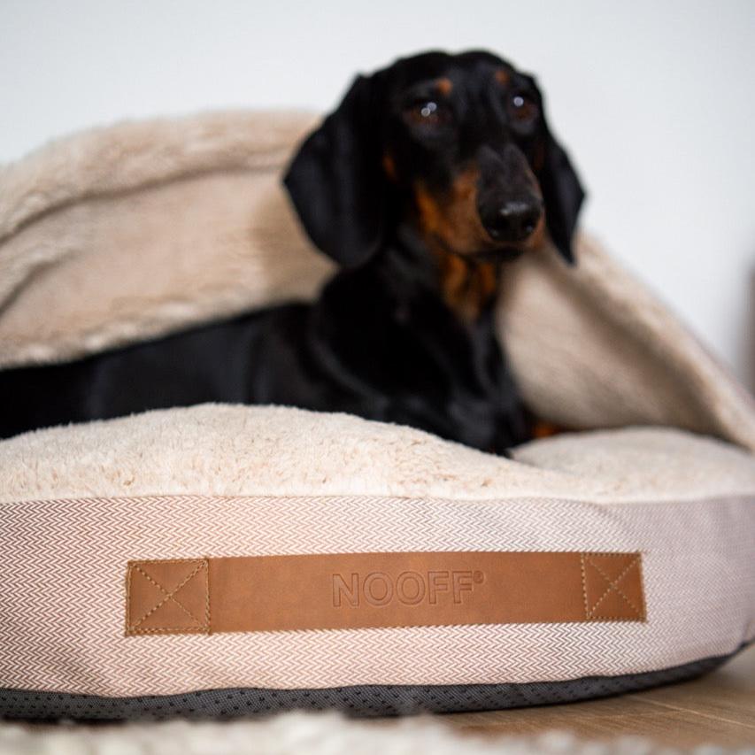 Dog Cave | Beige and Offwhite