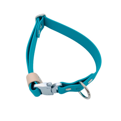 Adjustable dog collar with secure click closure Biothane | Senna