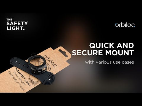 Instructievideo om de Orbiloc Quick Mount adjustable strap te bevestigen